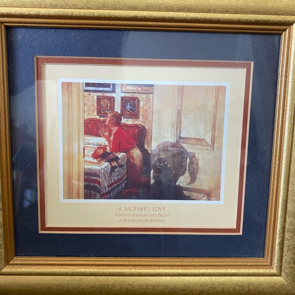 A Mother’s Love framed print